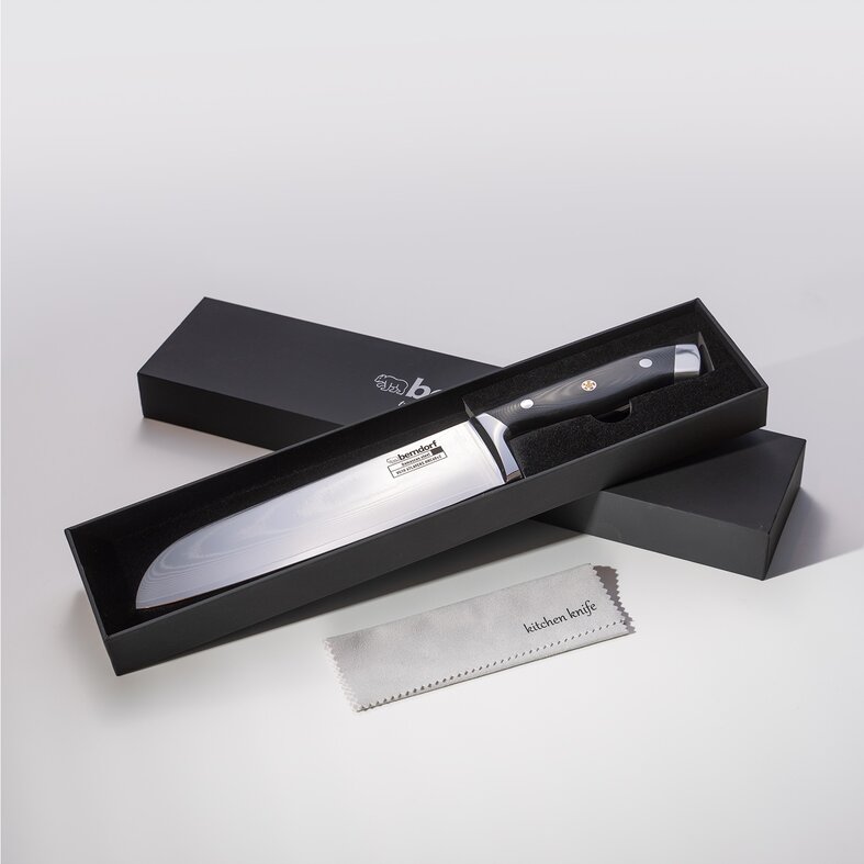 BERNDORF SANDRIK Nôž Damaškový Santoku 20,5cm