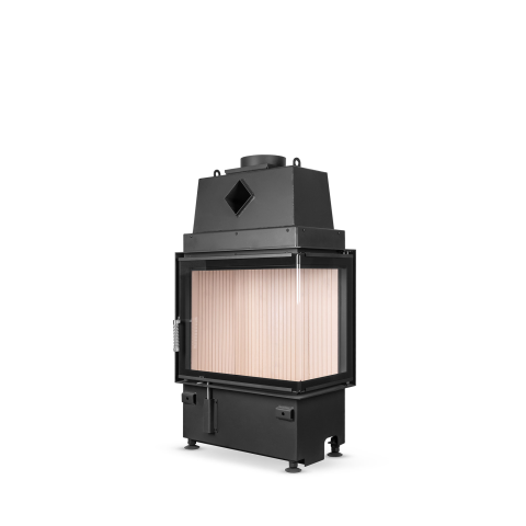 HOXTER KV ECKA 60/35/50SR úzka vstavaná hĺbka, pravá, otváracie dvierka, dvojsklo