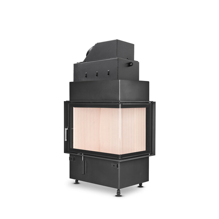 HOXTER KV ECKA 67/45/51WR, teplovodná, otváracie dvierka, dvojité presklenie, pravé otváranie (pánty vpravo)