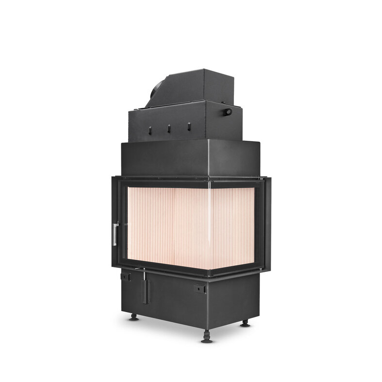 HOXTER KV ECKA 67/45/51WR, teplovodná, otváracie dvierka, jednoduché presklenie, pravé otváranie (pánty vpravo)