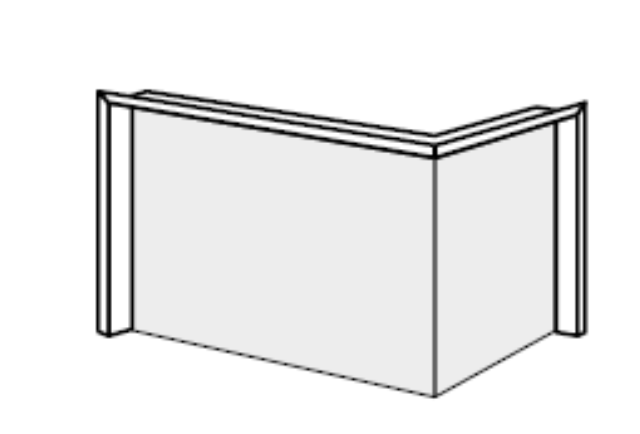 HOXTER Rám nasúvací 80/35/50Rh horevýsuvná pravá 4-stranný 1x90° čierny 60mm