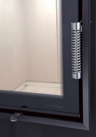 HOXTER rám nasúvací 89/45 otváracia 4-stranný 1x90° čierny 50 mm