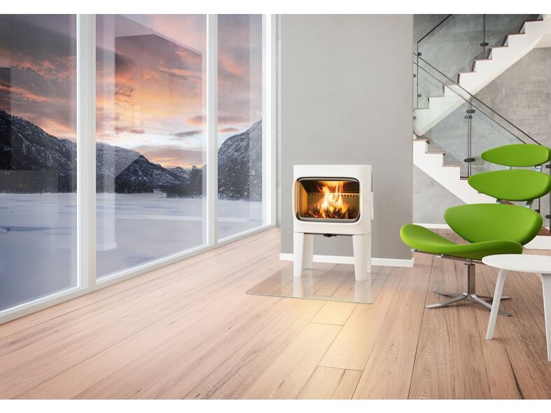 Jotul F 305 R LL WHE biely smalt
