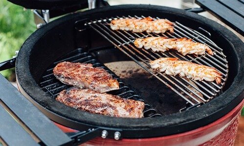 KAMADO JOE Classic II keramický gril na drevenné uhlie