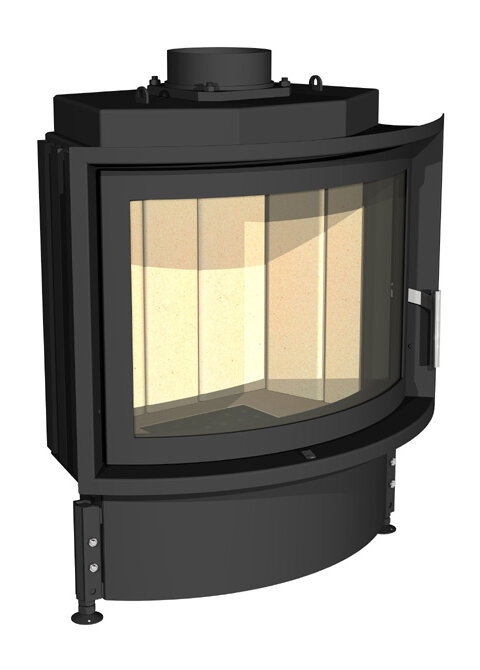 Kobok Kazeta R550 LD 670/510, 6,5kW oblúkové dvierka- otváranie do strany.
