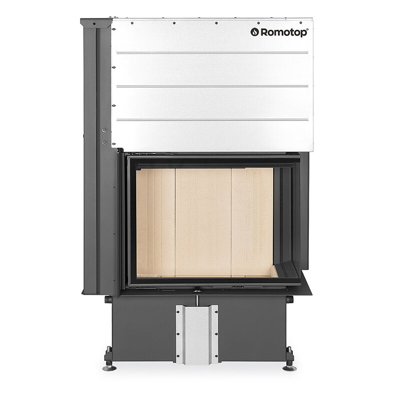 Romotop IMPRESSION R/L 2G L 71.60.34.21 pravé delené sklo, spaĺovacia komora natur, výsuvné dvierka