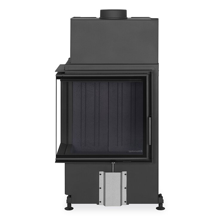 Romotop IMPRESSION R/L 2G S 58.60.34.21 ľavé delené sklo, spaĺovacia komora čierna