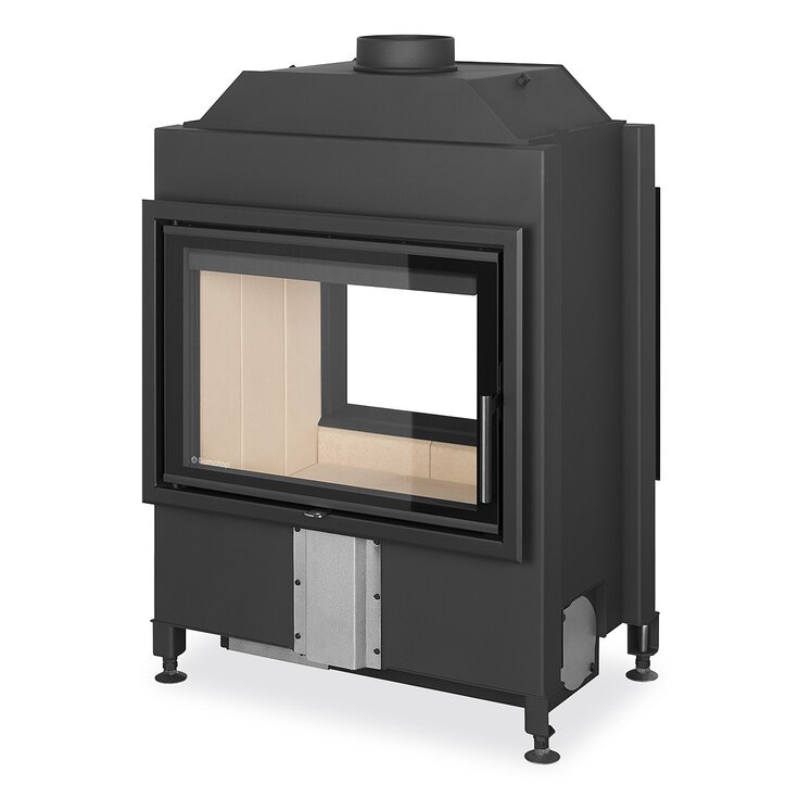 Romotop krbové vložky HEAT T 3G 70.50.01 priehľadné s otváraním dvierok do strán