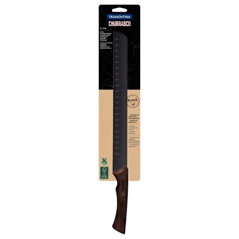 Tramontina Nôž na šunku a steaky 30 cm Churrasco Black FSC