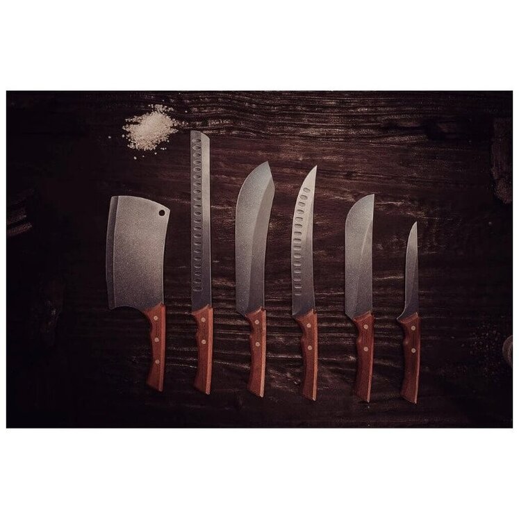 Tramontina Nôž na šunku a steaky 30 cm Churrasco Black FSC