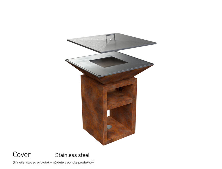 VULCANUS PRO730 CHEF +SET ohniskový gril